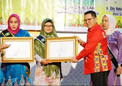 Bunda PAUD Desa Sepahat, Wakili Riau di Ajang Apresiasi Bunda PAUD Tingkat Nasional 2021