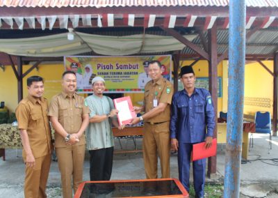 PISAH SAMBUT SERAH TERIMA JABATAN KEPALA DESA SEPAHAT KEC. BANDAR LAKSAMANA KAB. BENGKALIS TAHUN 2023
