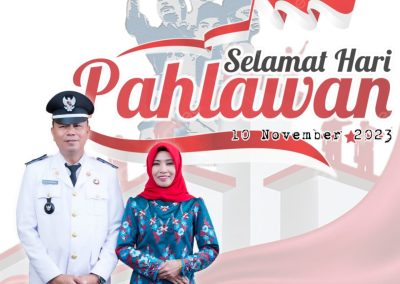 Pemerintah Desa Sepahat Mengucapkan Selamat Hari Pahlawan