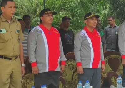 Pj. Desa Sepahat Menghadiri Pembukaan Open Turnament Volleyball Putra Tanjung Leban Cup