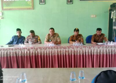Pemdes Sepahat Gelar Musyawarah Komitmen Bersama Penanggulangan Bencana Kebakaran Hutan dan Lahan