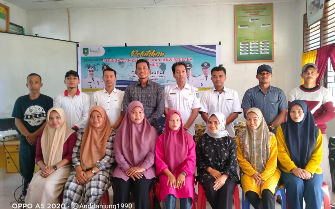 Pemdes Sepahat Gelar Pelatihan Peningkatan Keterampilan Berwirausaha Bagi Pemuda