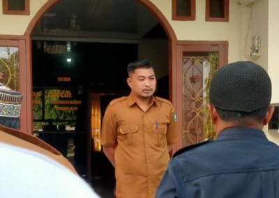 Setelah Libur Panjang, Brifing Perdana Pemdes Dipimpin Sekdes Sepahat