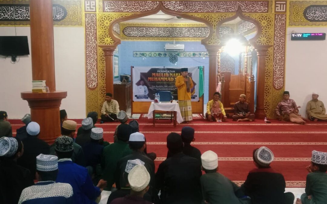 PERINGATAN MAULID NABI MUHAMMAD SAW 1447 H yang  PENUH MAKNA di DESA SEPAHAT KECAMATAN BANDAR LAKSAMANA KABUPATEN BENGKALIS